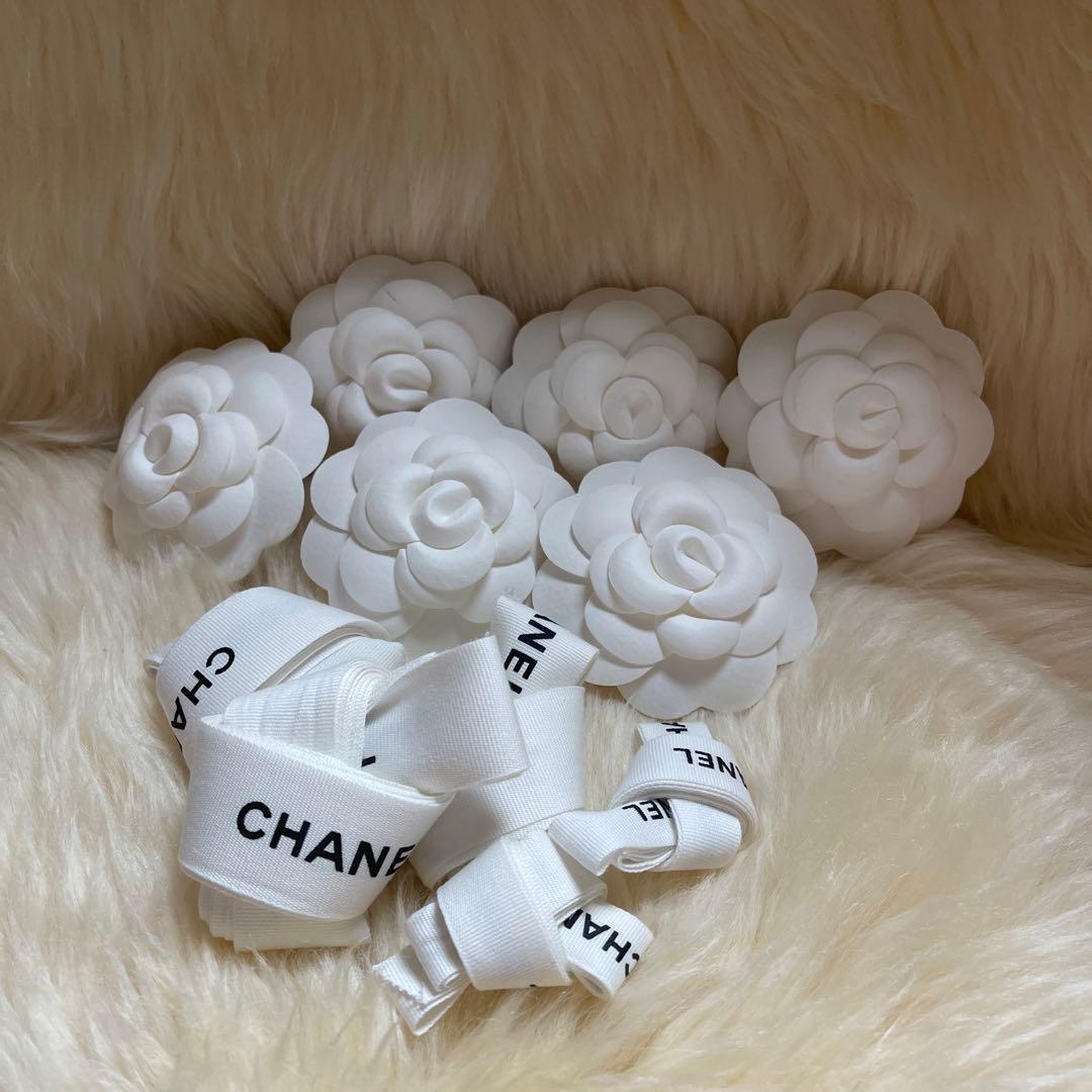 CHANEL リボン カメリア - メルカリ