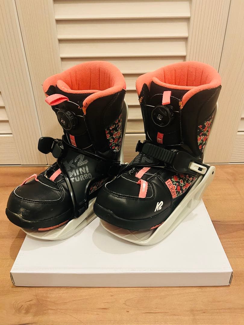 K2 子ども用スノーボードブーツ ビンディングセット 21cmの通販はau