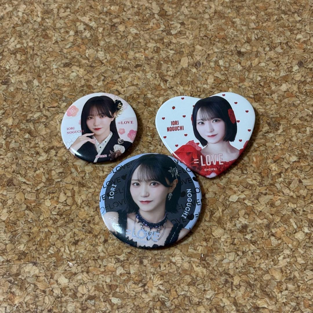 イコラブ 野口衣織 缶バッジ 黒衣装 とくベチュ、して 着物 - メルカリ