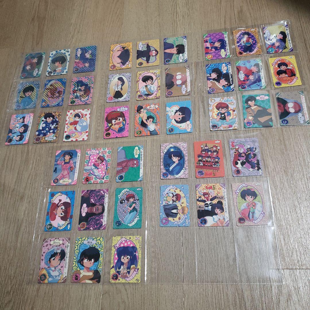 当時物　らんま1/2　カードダス第1弾～第4弾(168枚)　フルコンプリート