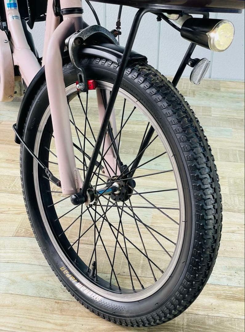 2353パナソニック12アンペア 20インチ子供乗せ電動アシスト自転車