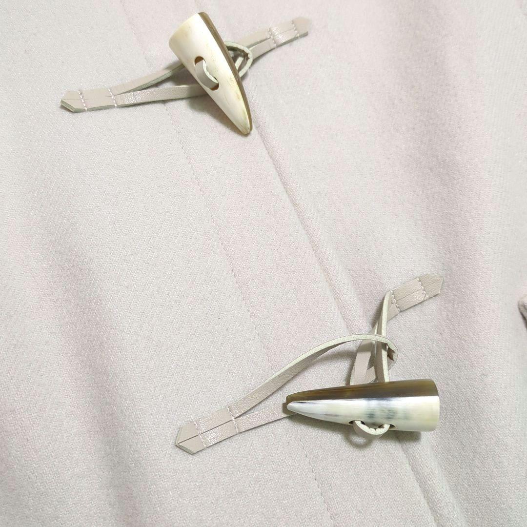 SHIPSシップス】ファーダッフルコート ウール カシミヤ混 フォックス