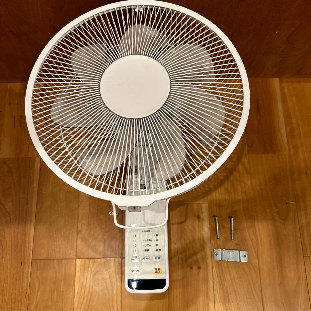 Panasonic パナソニック 壁掛け扇風機 F-GU303 - メルカリ