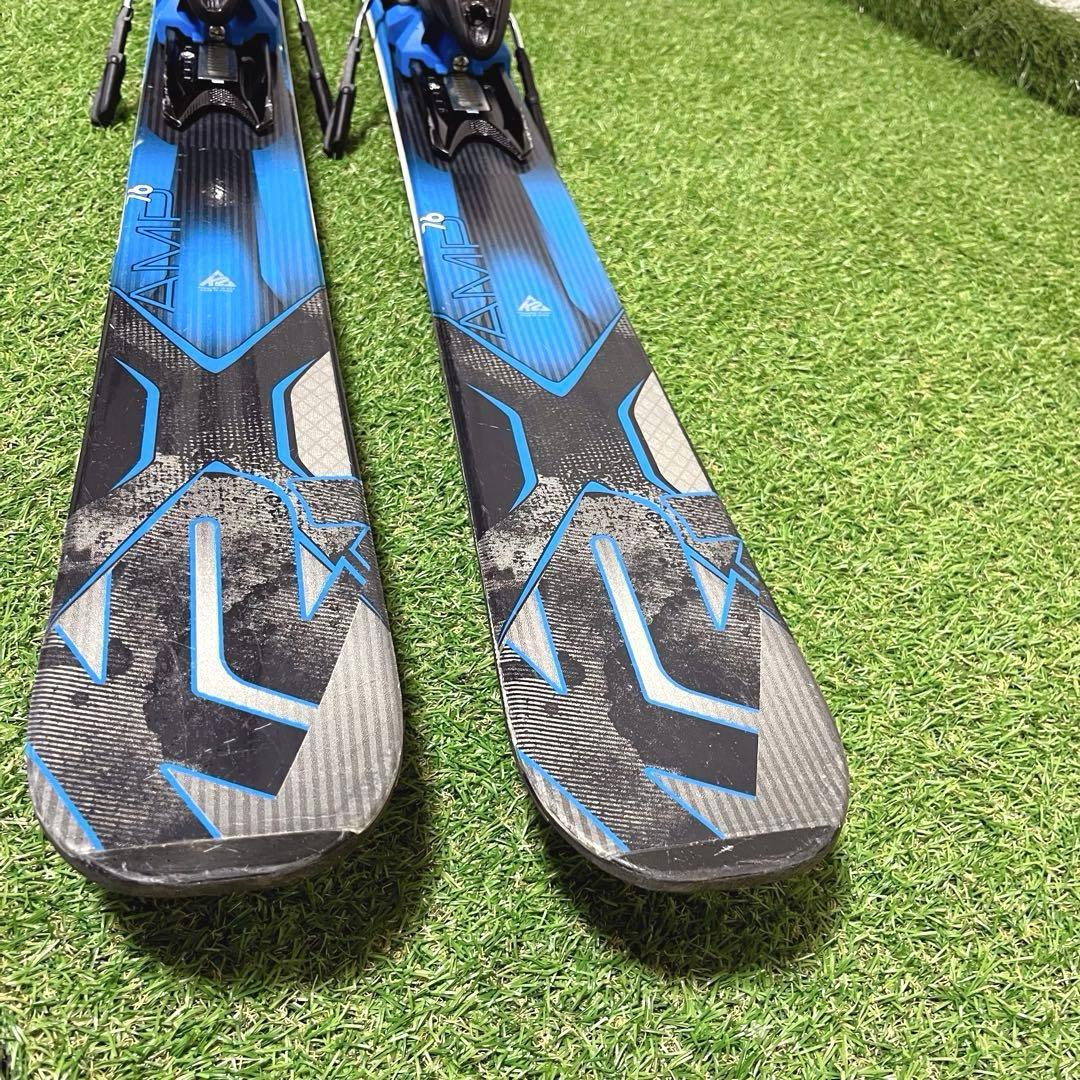 K2 AMP76 スキー板163cm 解放値3-10 ソール 258-360mm - メルカリ