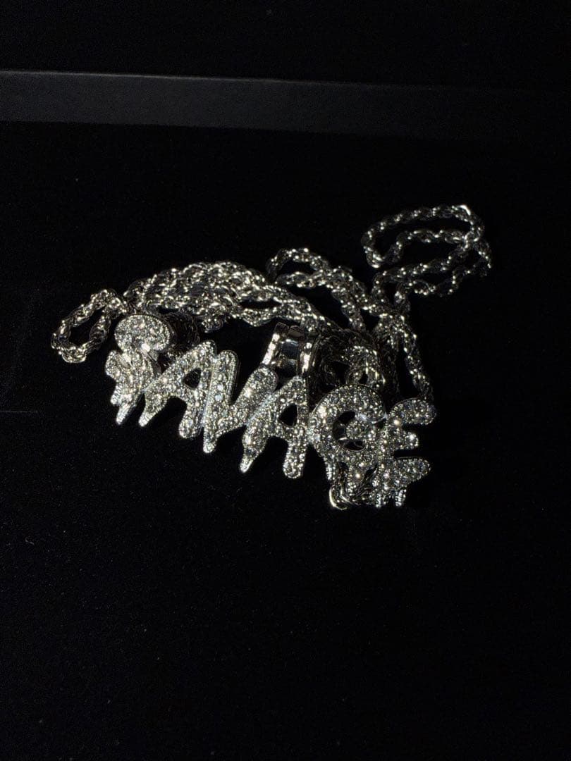 証明書ボックス付き】SAVAGEネックレス シルバー アトランタ