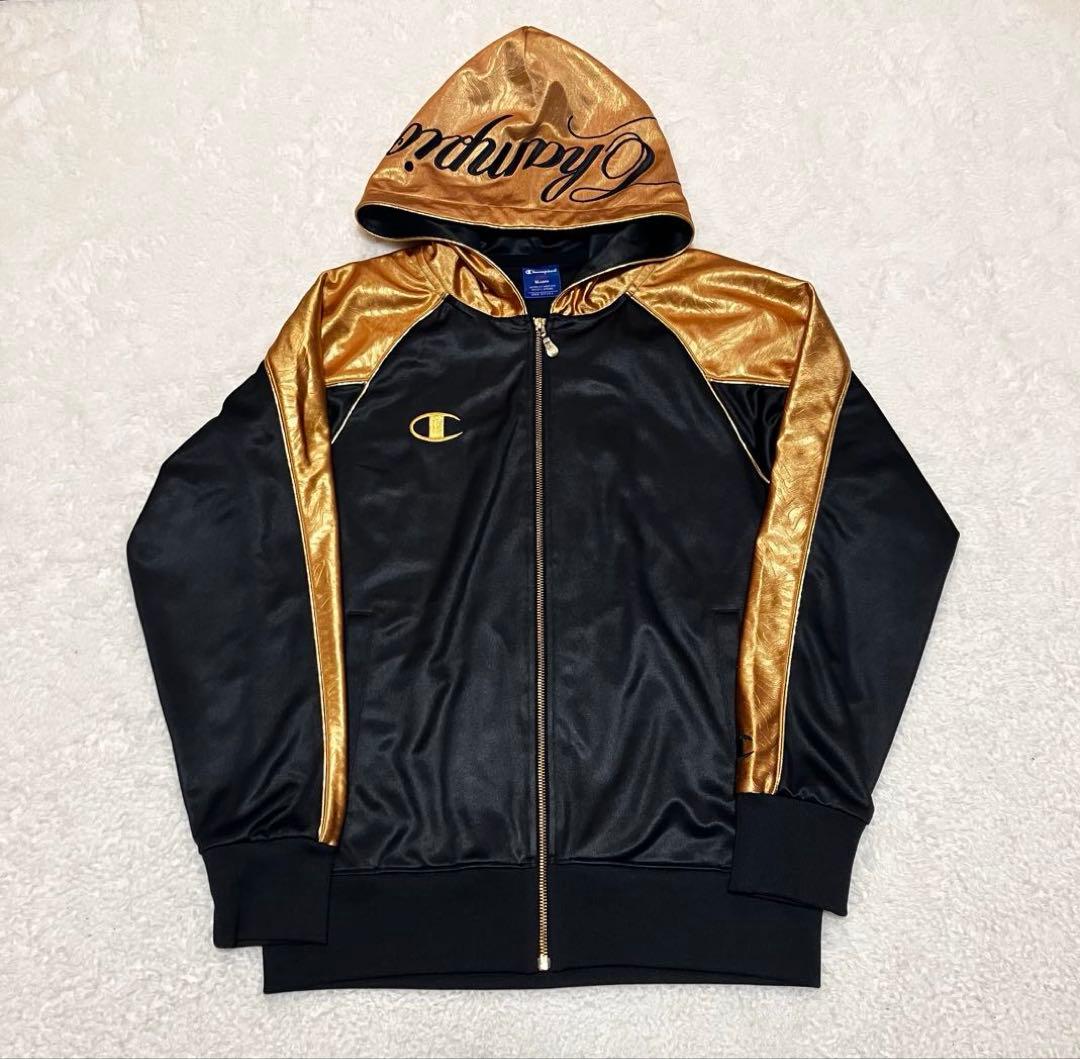 チャンピオン 魔裟斗 モデル ジャージ セットアップ 上下 ブラック