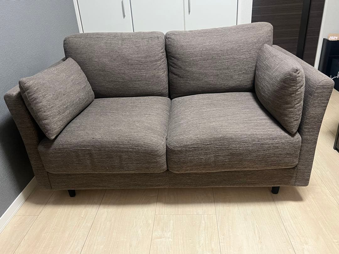 ニトリ ソファー 2人用布張りソファ(CA10 DR- DMO) - メルカリ