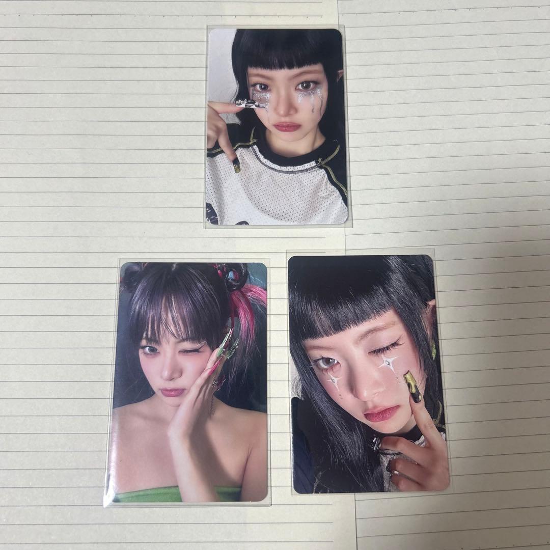 LE SSERAFIM CRAZY ウンチェ トレカセット - メルカリ