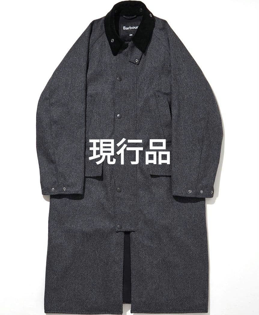 現行品 Barbour スノードン ウールカシミヤ ロングコート 新品40%オフ