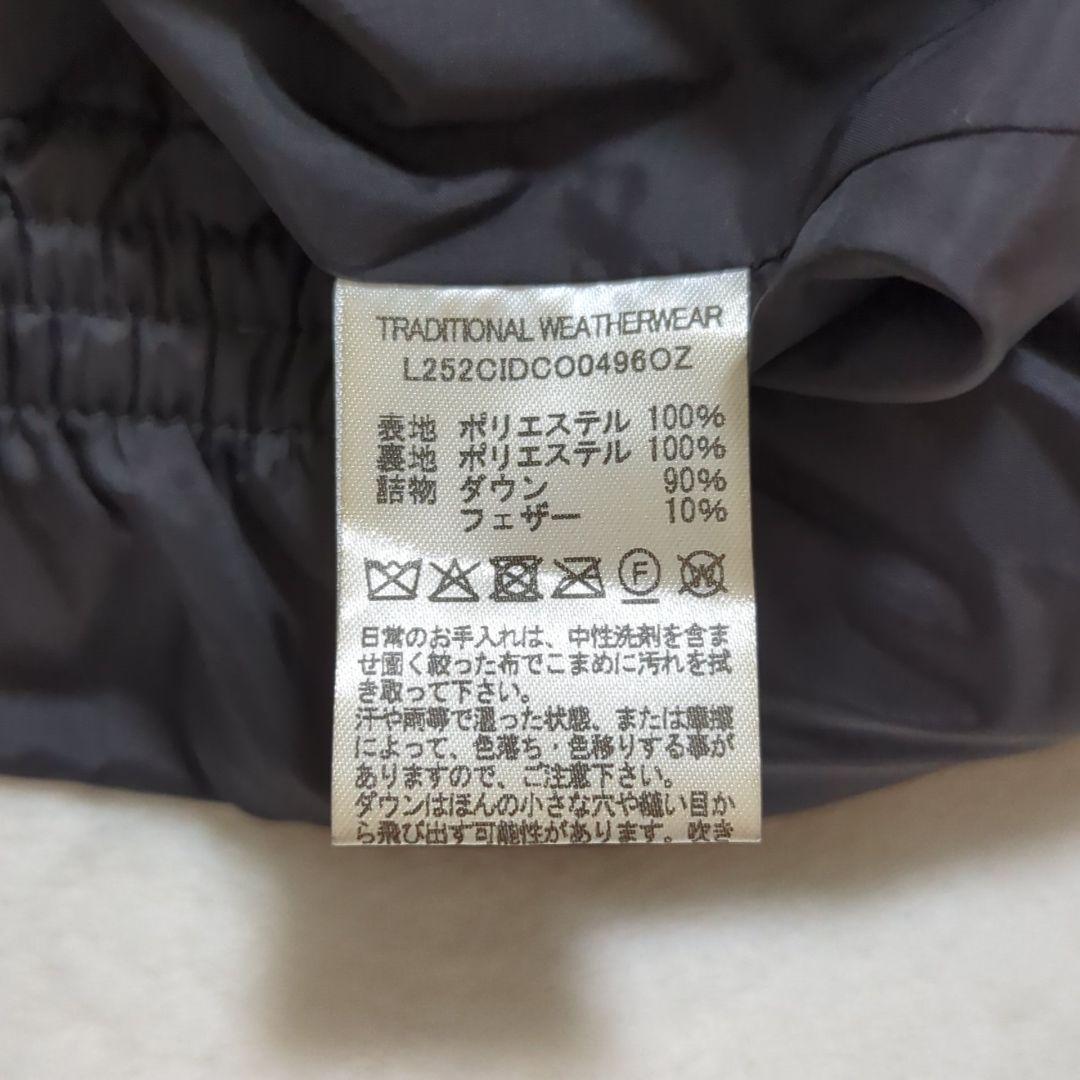 未使用級 36 2025年 トラディショナルウェザーウェア ダウンジャケット