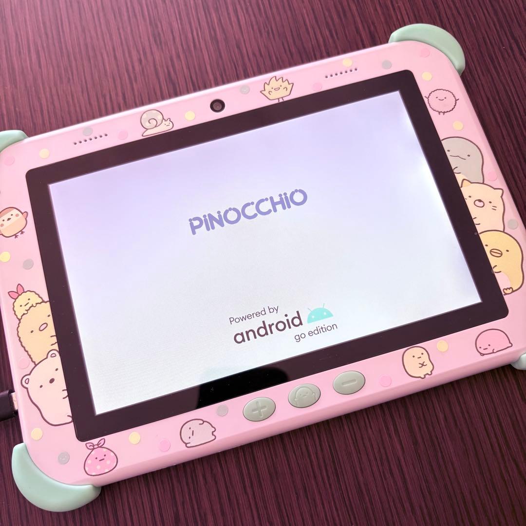 美品】すみっコパッド 8インチ タブレット ブルー WiFi ピノチオ
