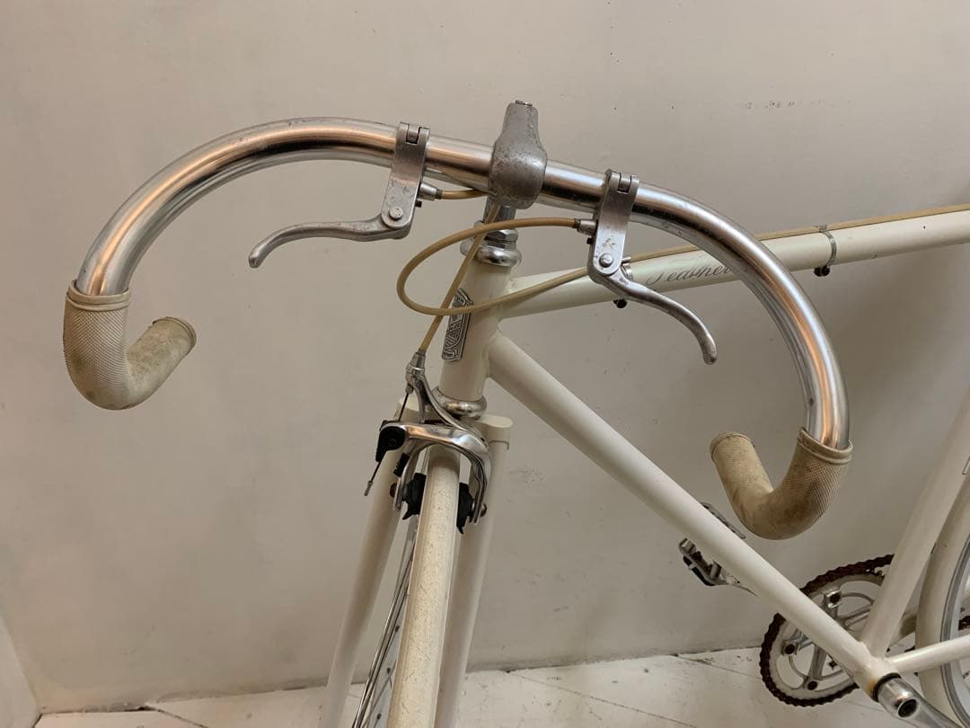 FUJI FEATHER フジ フェザー ピストバイク オーロラホワイト 54 - メルカリ