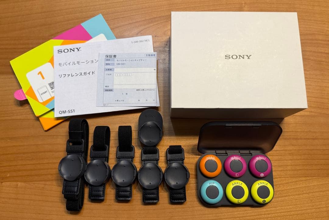 モバイルモーションキャプチャー mocopi（モコピ） QM-SS1【美品】 QM-SS1 購入 | モバイルモーションキャプチャー mocopi®（モコピ