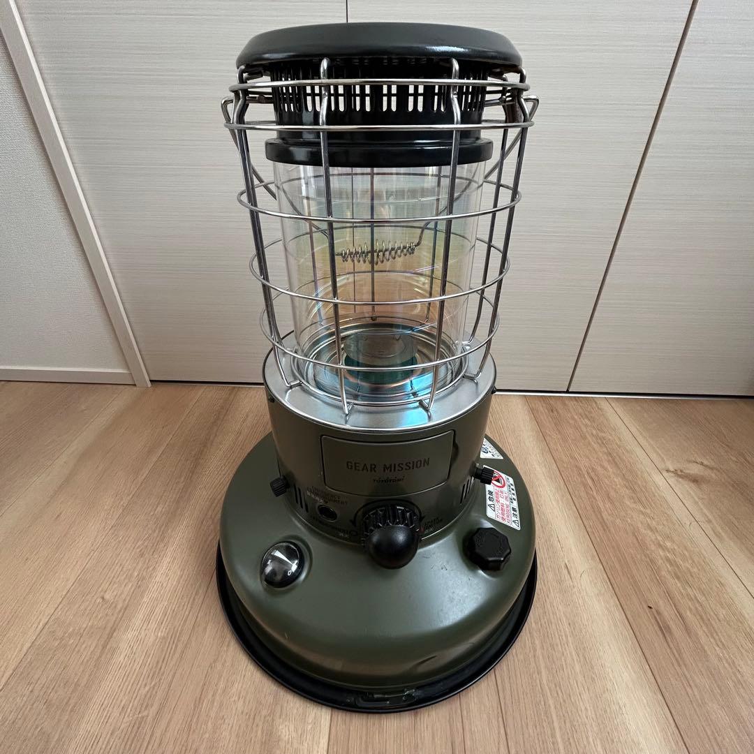 トヨトミ ギアミッション 石油ストーブ RR-GE25 キャンプ レインボー トヨトミ人気石油ストーブGEAR MISSIONシリーズ「RR-GER25」を1/26(木