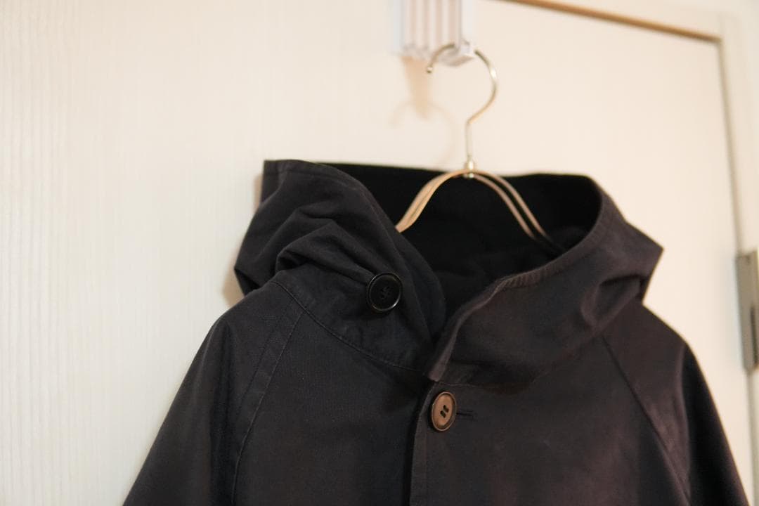 COMOLI 22AW コットンフーデットコート サイズ3 定価13．2万円