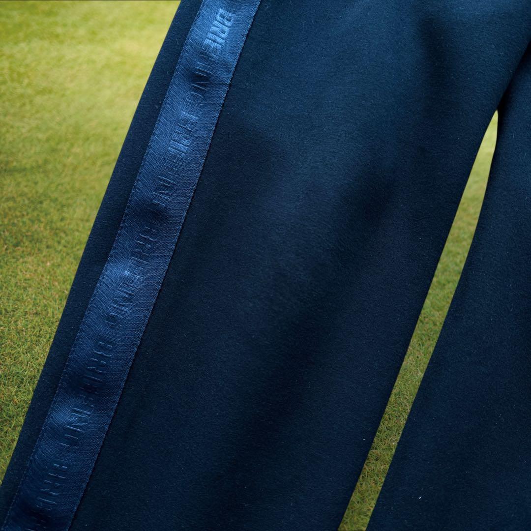 現行モデル ブリーフィングゴルフ パンツ 黒 M〜L相当 サイドライン