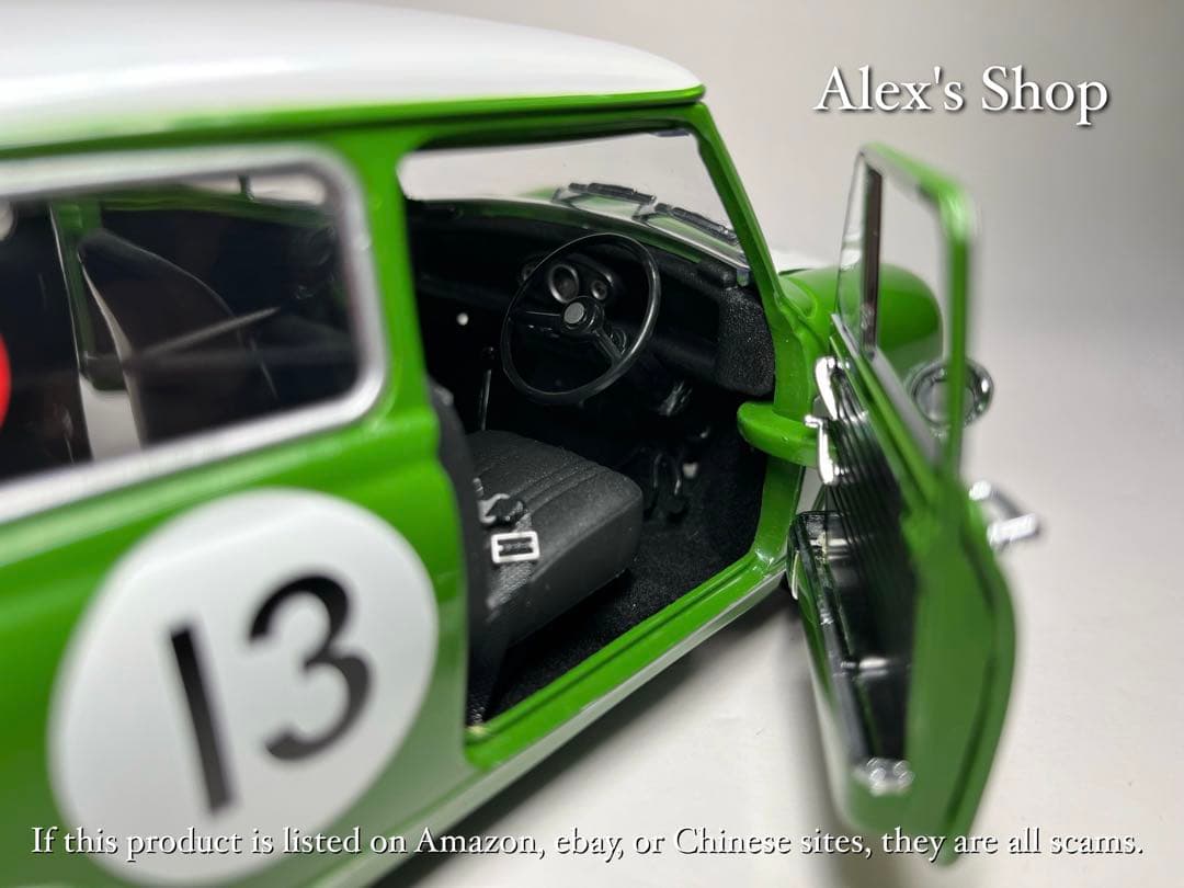 超レア❗️京商1/18 モーリス ミニクーパー S 1966 バサーストウイナー