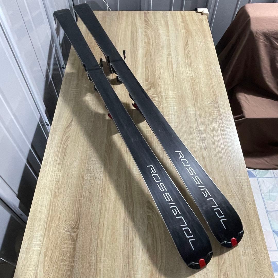 ROSSIGNOL162cm 26/26.5cm ストック110cmスキーセット - メルカリ