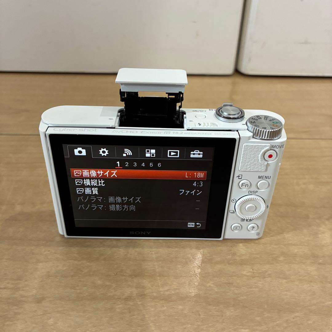 外観極美品】SONY Cyber-shot DSC-WX500 ホワイト - メルカリ