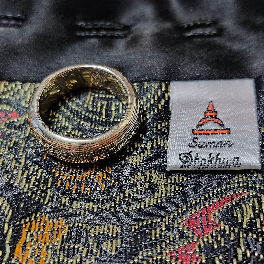 スーマンダックワ　リング　指輪　バルハラ期　木目金　21号　アクセサリー あすたさま スーマンダックワ ヴァルハラ 木目金 リング - メルカリ