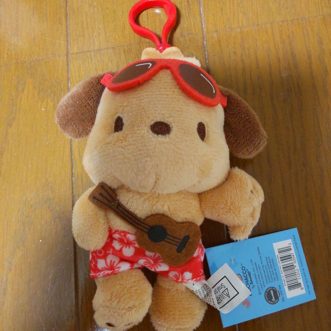 サンリオ ハワイ限定新品日焼けポチャッコ、チョコキャット2点セット