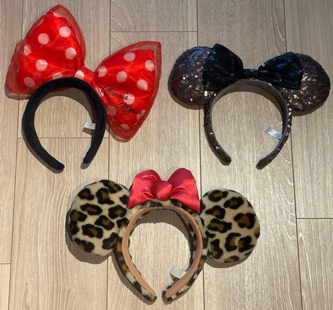 ディズニー カチューシャ 3点セット ディズニーランド ディズニーシー