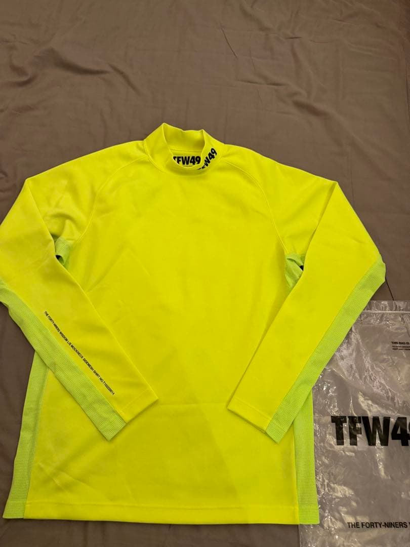 メンズウェア TFW49 LS MOCKNECK NEONYELLOW L LS SIDE MESH MOCK T | TFW49（ティーエフダブリュー）Official EC Store