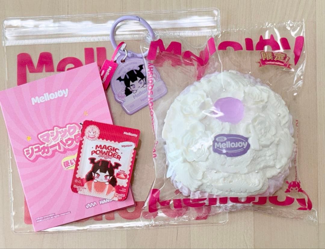 Mellojoy スクイーズ カップケーキ シークレット フィギュアなし