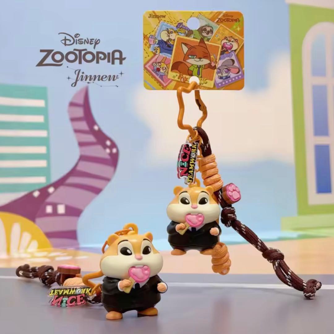 大人気❣️ディズニー ズートピア2 レミング かわいい キーホルダー ス