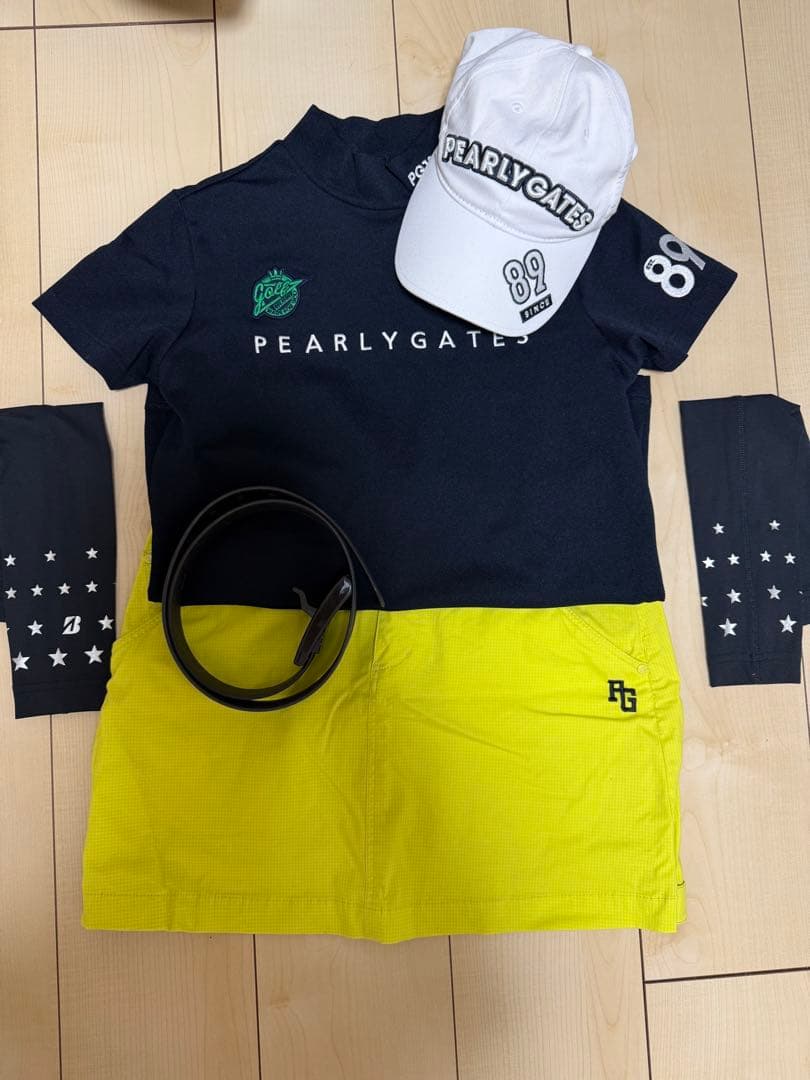 PEARLY GATES ゴルフウェアセット - メルカリ