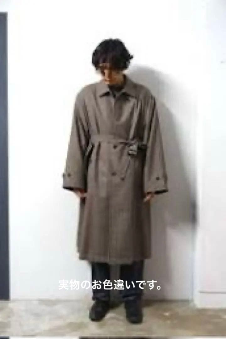 stein OVERLAPPED BALMACAAN COAT 黒 - メルカリ