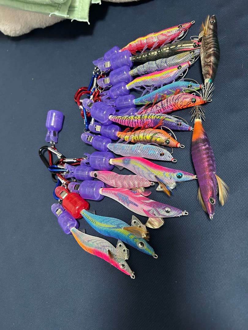 エギ 引退セット エギ王K ライブ DUELパタパタなど ヤマシタ エギ王ライブ 2.5号 (エギング エギ egi 餌木) ゆうパケット