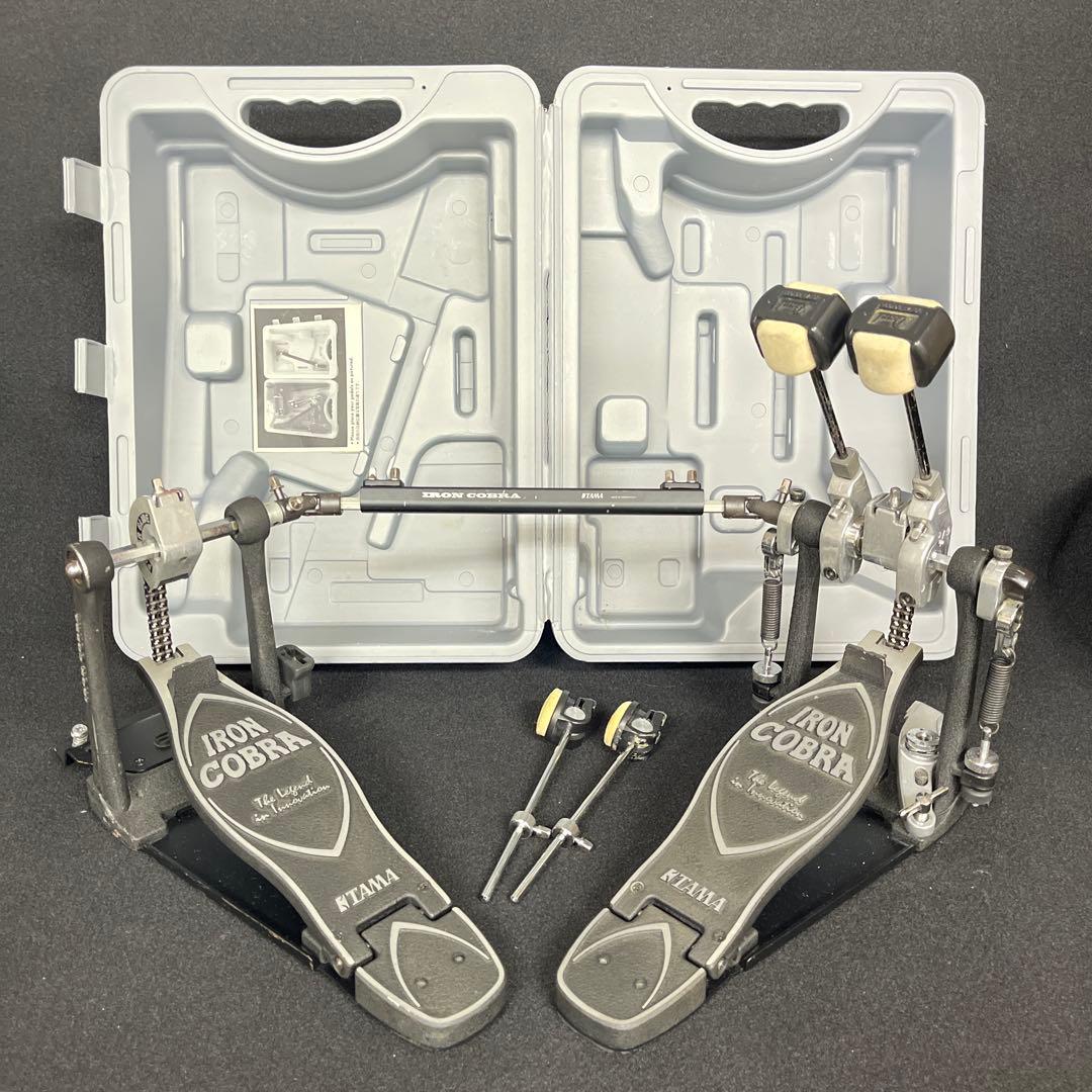 TAMA IRON COBRA power glide ツインペダル ケース付き - メルカリ