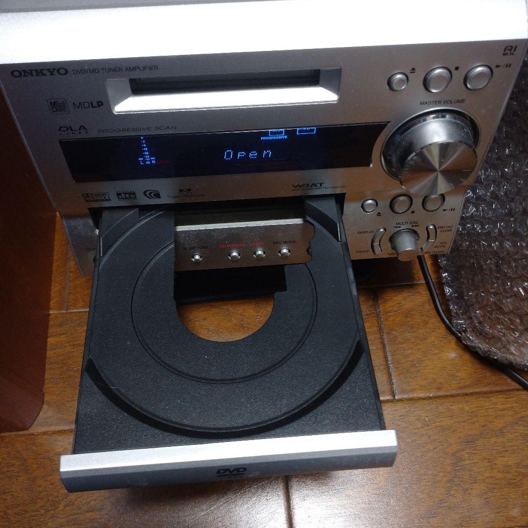 ジャンク】ONKYO DVD/MDチューナーアンプセット