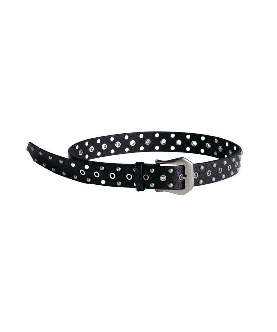 jentlouis Leather Studded Belt Free size - メルカリ