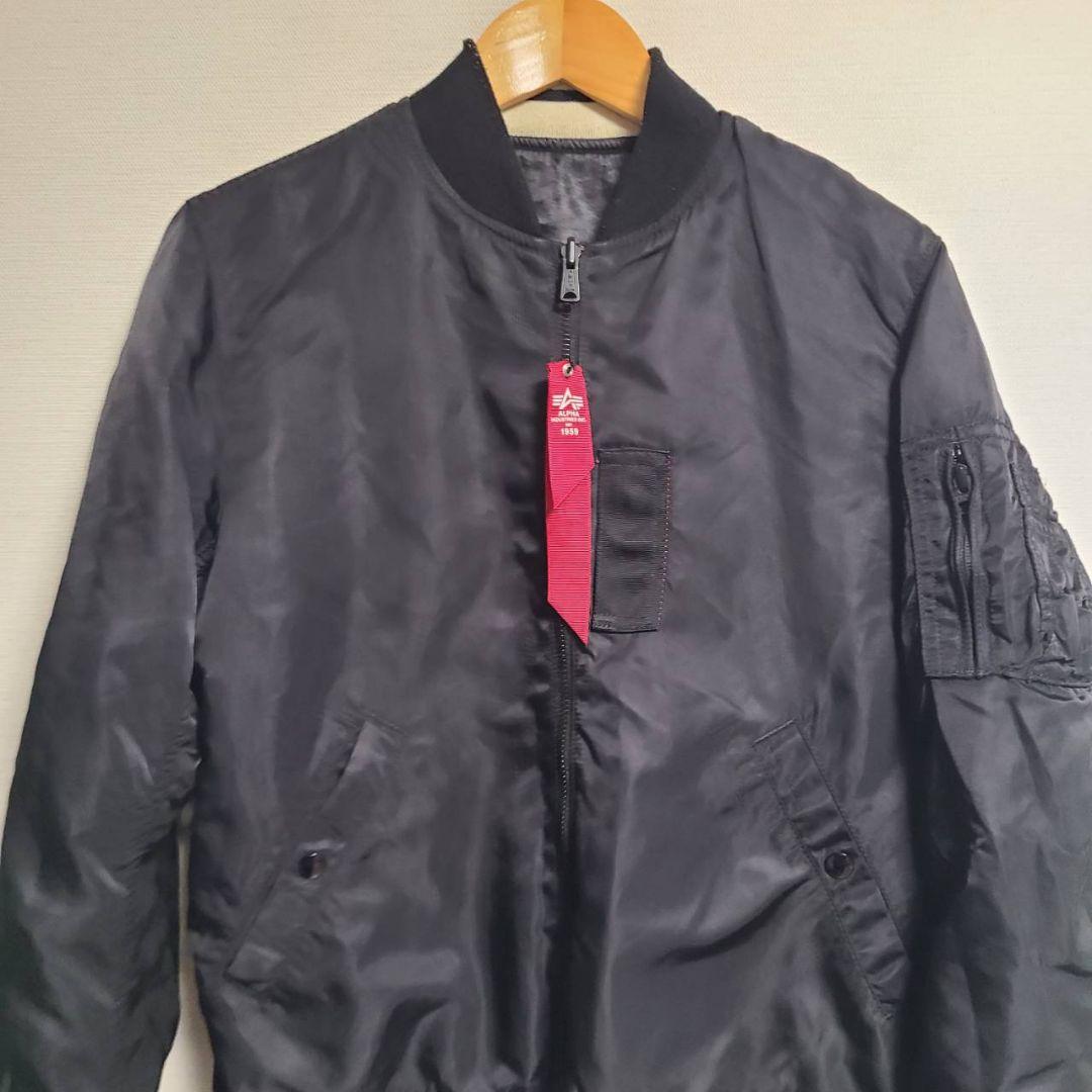 アルファインダストリーズ MA-1 スカジャン リバーシブル 刺繍