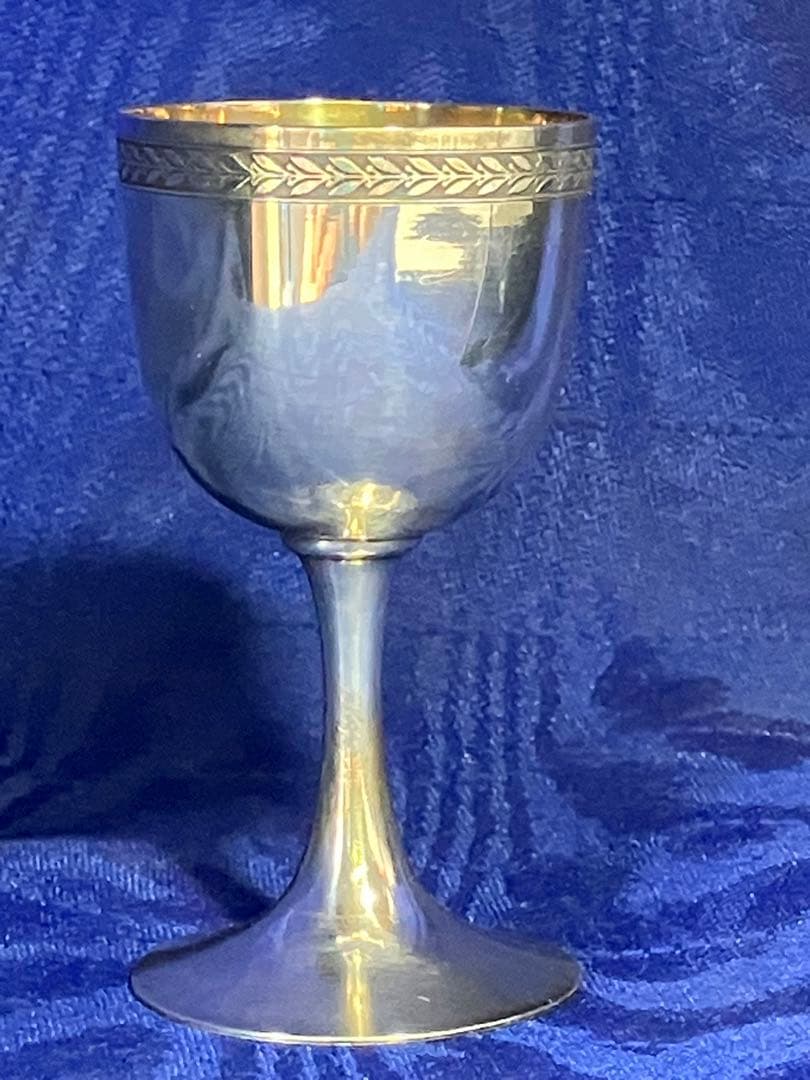 服部時計店 明治大正時代 銀杯 酒器 アンティーク 純銀 燕刻印 - メルカリ