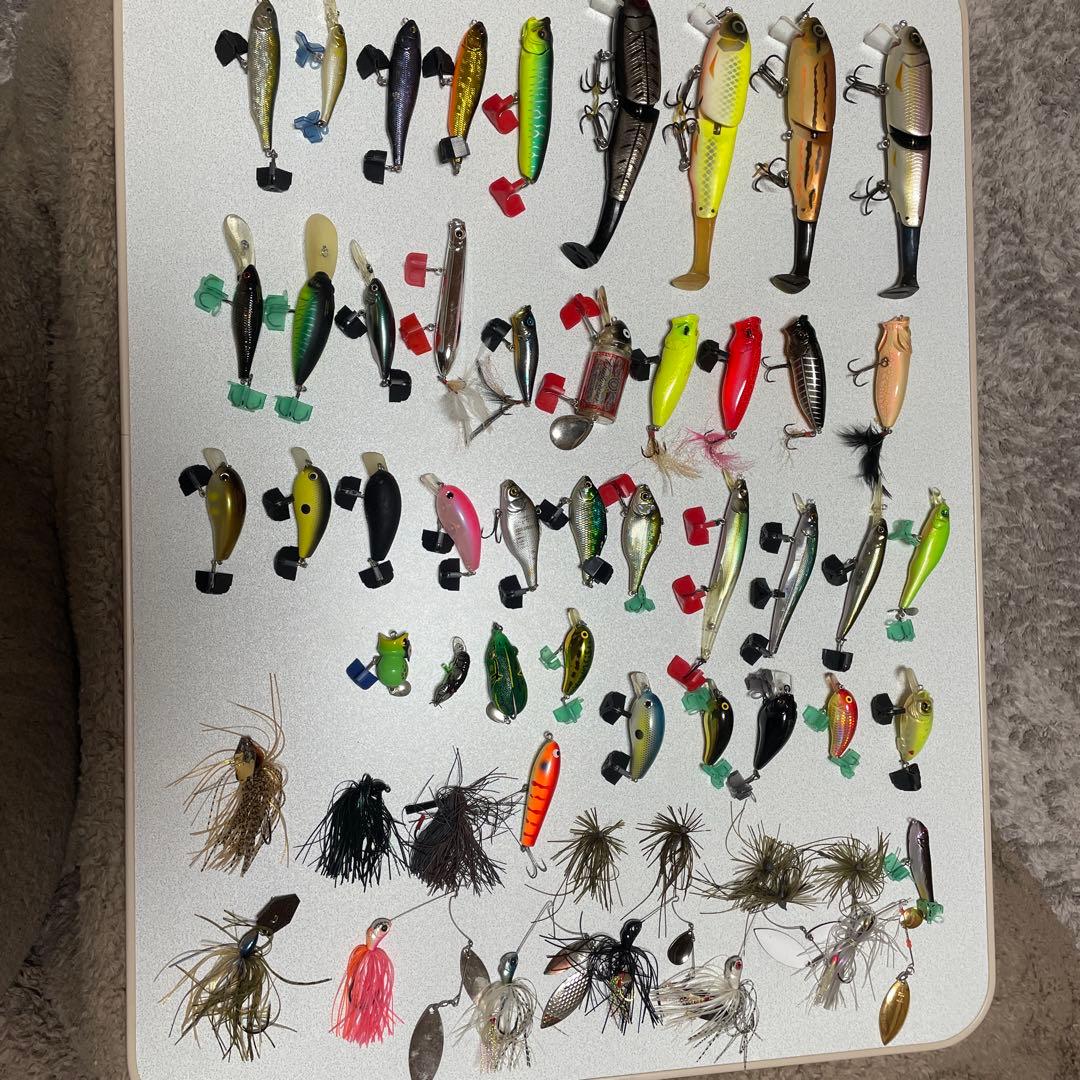 バス釣り　ルアーまとめ売りセット　引退 バス釣り引退セット まとめ売り - メルカリ
