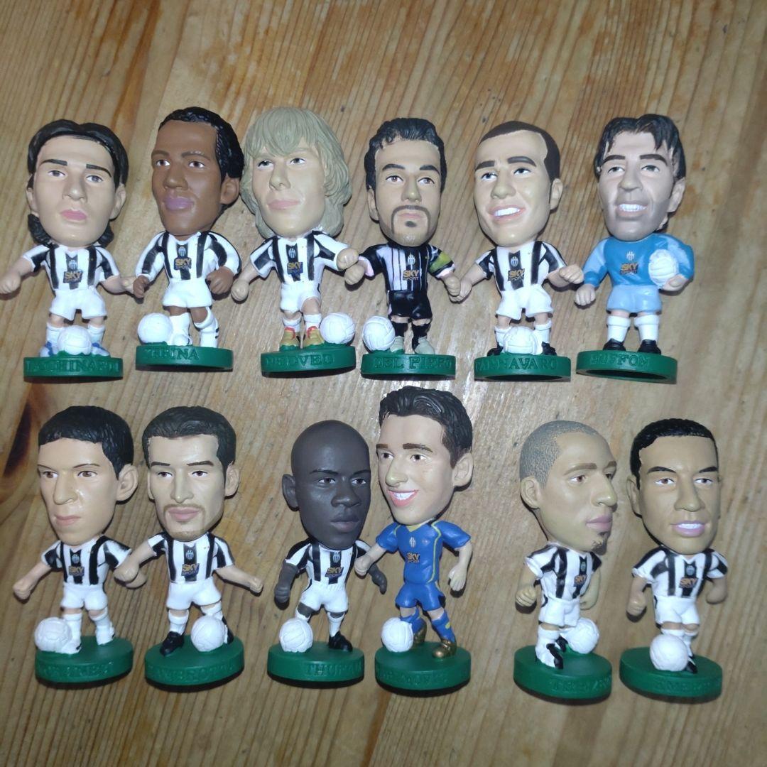 【レア】ユベントス 04-05 セリエA優勝記念 サッカーフィギュア12体セット 海外買付品【国内未発売】MINIX コレクターズフィギュア ユベントス