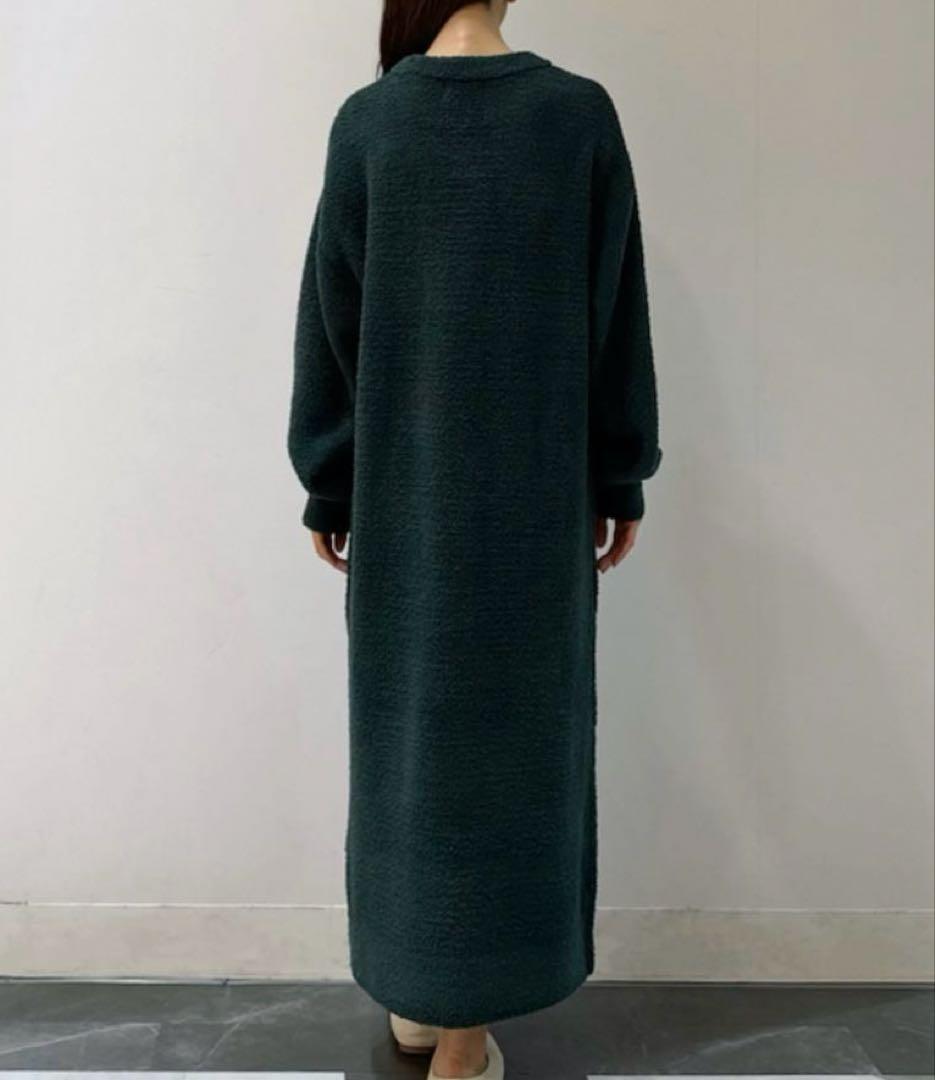 ジェラートピケ HOLIDAY ベアジャガードワンピース＆巾着 くま ドレス