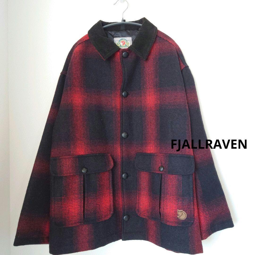 フェールラーベン ジャケット ウール100 オンブレチェックくるみボタン