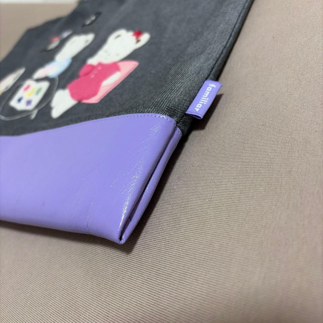 familiar キャトルレーヴ コラボ デニムバック 宝塚歌劇 ファミリア