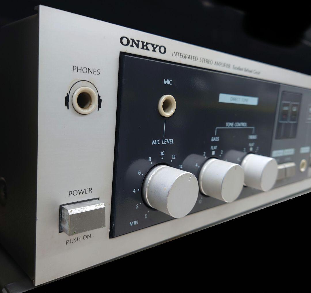 ☆ONKYO A-490 プリメインアンプ - メルカリ