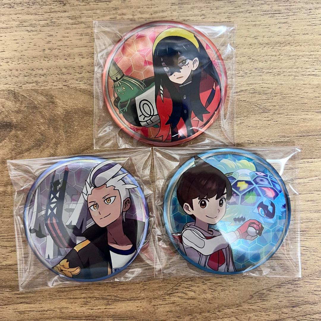 ポケモン ゼロの秘宝 缶バッジ ゼイユ ハルト カキツバタ - メルカリ