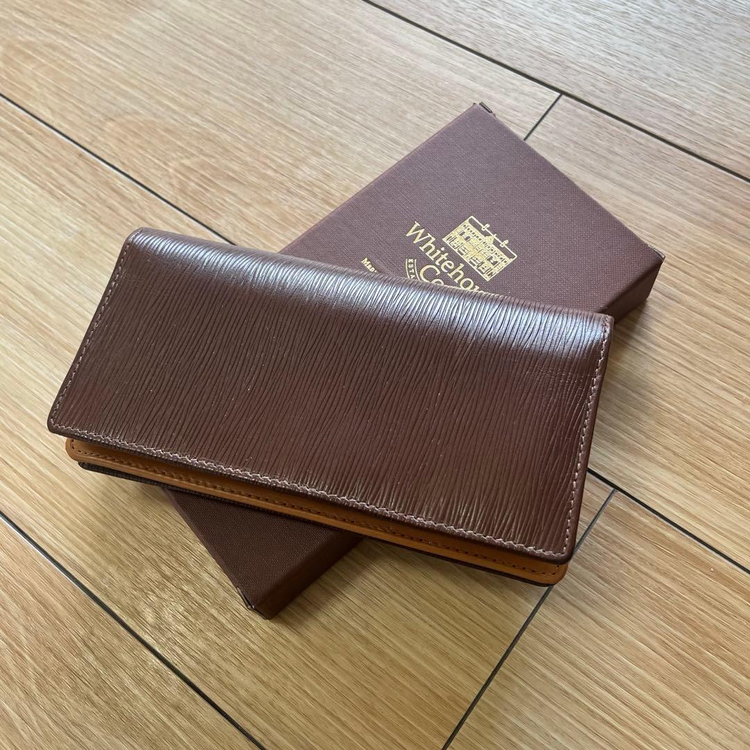 即購入歓迎】Whitehousecox 長財布 S8819 ホリデーライン - メルカリ