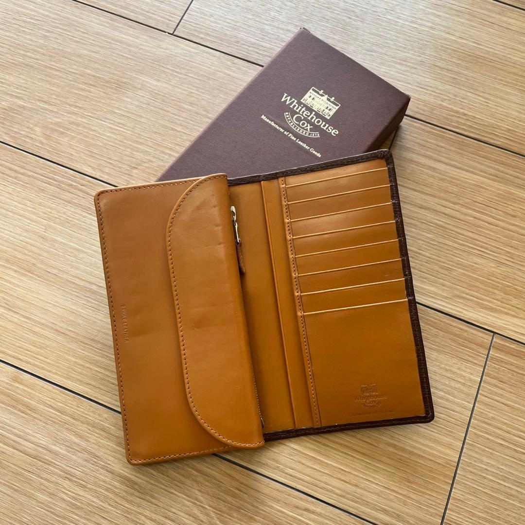 即購入歓迎】Whitehousecox 長財布 S8819 ホリデーライン - メルカリ