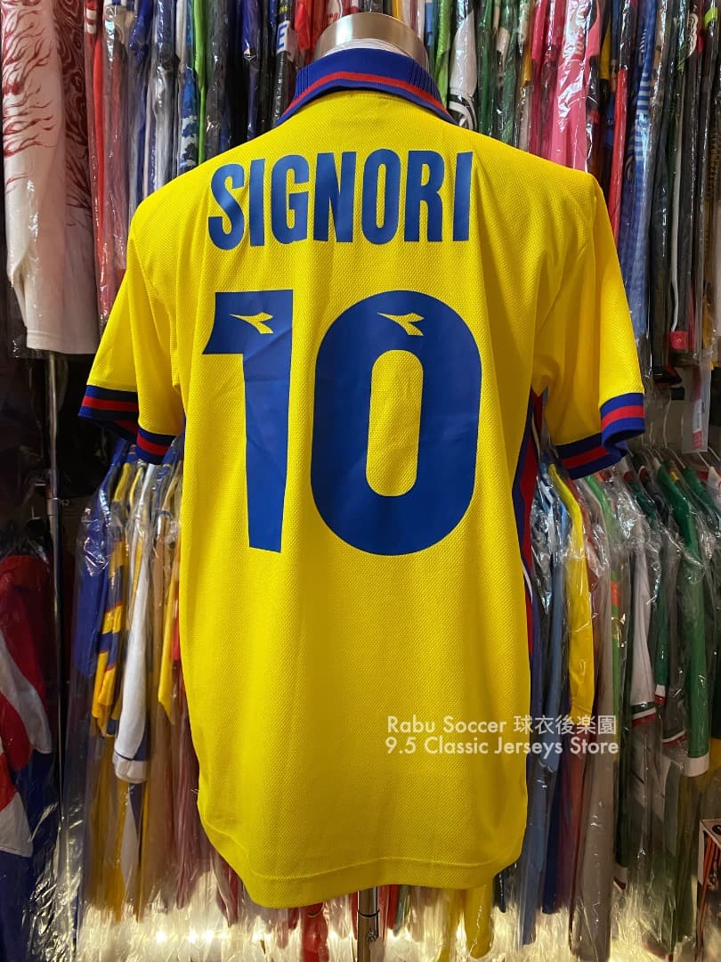 ボローニャ 98/99 3rd アウェイ ユニフォーム #10 SIGNORI - メルカリ