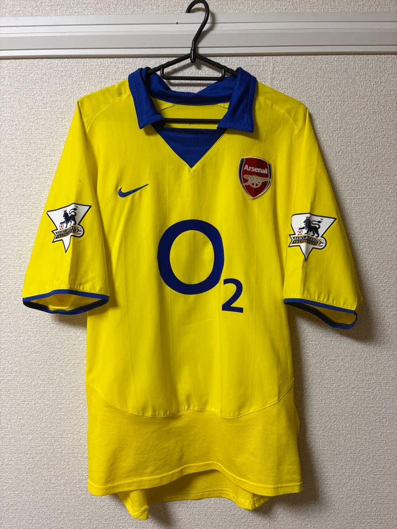 正規品】 アンリ 03/04 無敗優勝シーズン アウェイ Mサイズ - メルカリ