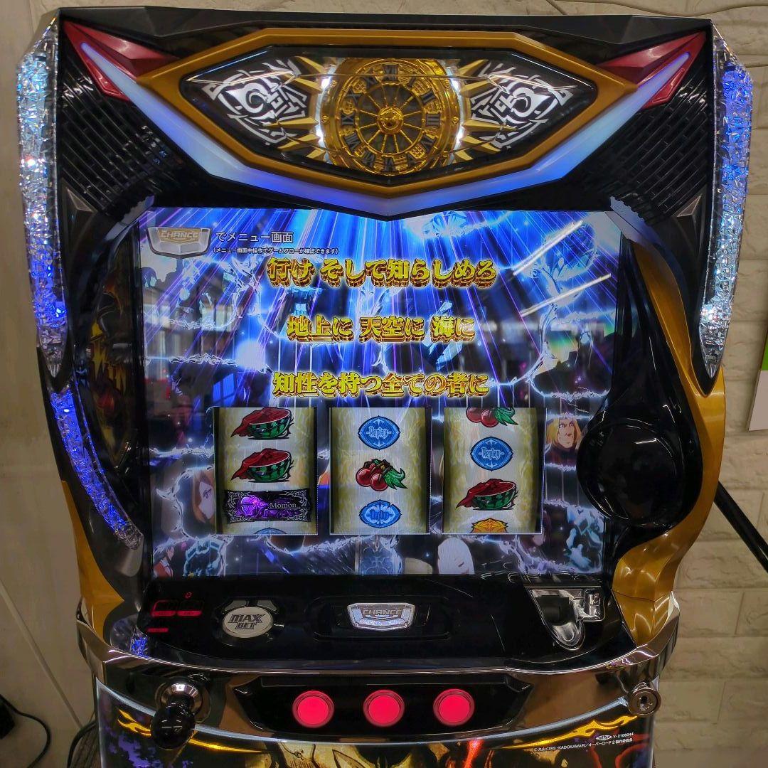 パチスロ実機　OVERLORD絶対支配者光臨　不要機付　送料無料