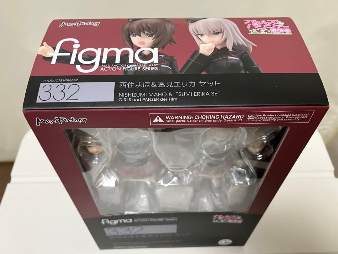 【未開封】ガールズ&パンツァー figma『西住まほ&逸見エリカ セット』特典付
